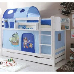 Pharao24 Hochbett Marliana>Kinder Kinderbetten|Piratenbett