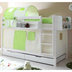 Kinderbetten|Etagenbetten*Pharao24 Hochbett Zentalim