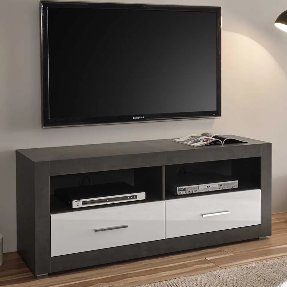 Wohnwand 350 Cm|Moderne Wohnwände*Pharao24 Hochglanz Anbauwand Jains