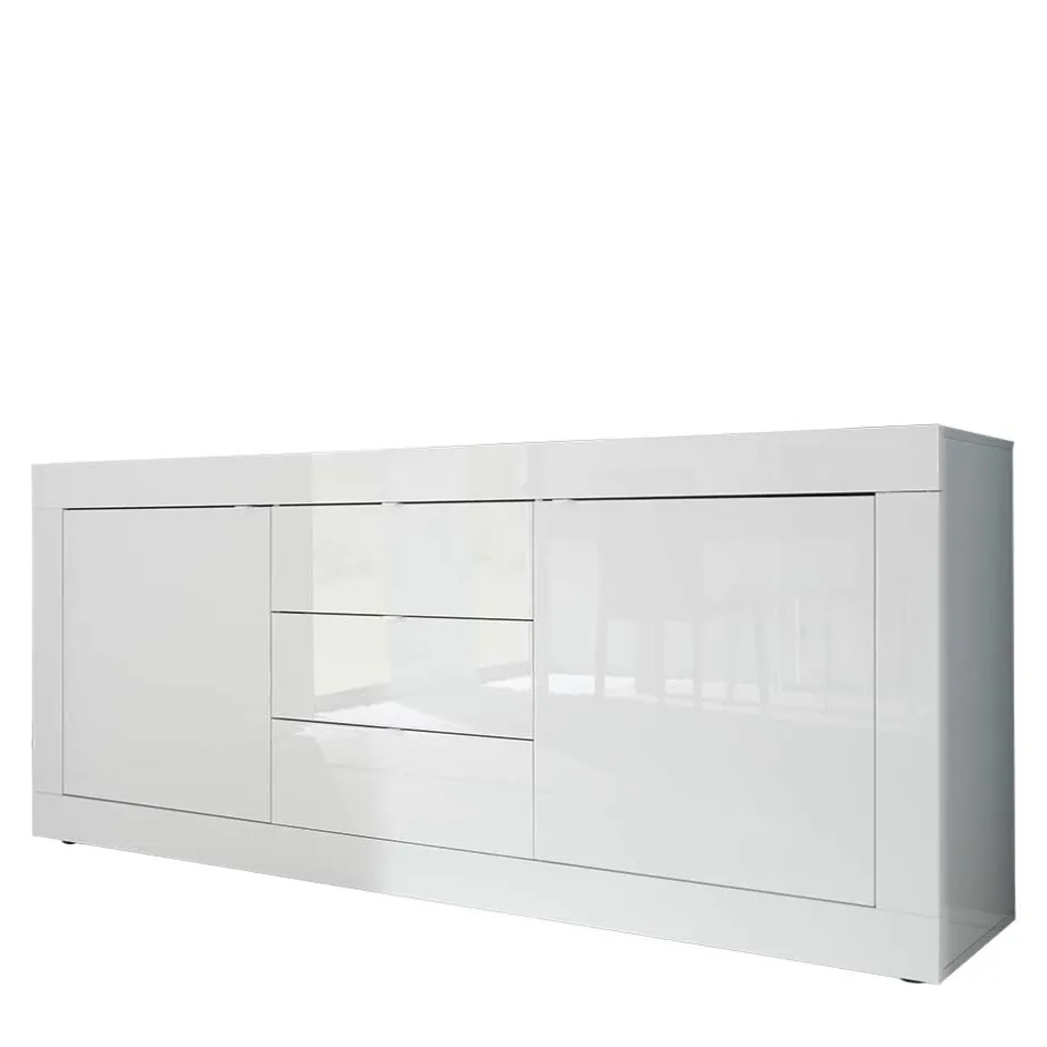 Esszimmerkommoden|Wohnzimmerkommoden*Pharao24 Hochglanz Anrichte Deconda