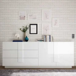 Pharao24 Hochglanz Sideboard Cambita> Sideboards