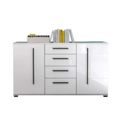 Pharao24 Hochglanz Wohnwand Bistian><noscript><img width=