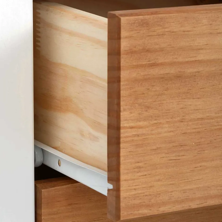 Massivholz Kommoden|Hochkommoden*Pharao24 Hochkommode Cahira