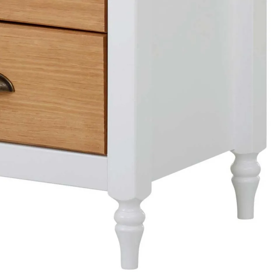 Massivholz Kommoden|Hochkommoden*Pharao24 Hochkommode Cahira