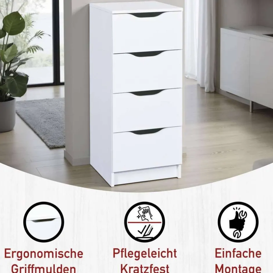 Hochkommoden|Telefonschränke*Pharao24 Hochkommode Enija