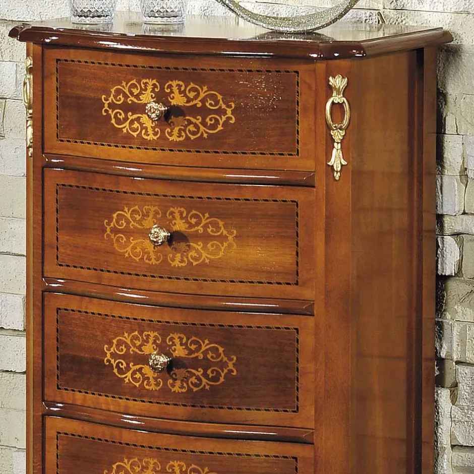 Massivholz Kommoden|Hochkommoden*Pharao24 Hochkommode Marzonas