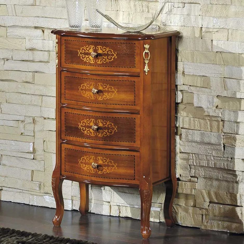 Massivholz Kommoden|Hochkommoden*Pharao24 Hochkommode Marzonas