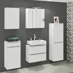 Badezimmerschränke|Bad Hochschränke*Pharao24 Hochschrank Folcora