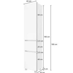 Bad Hochschränke|Badezimmerschränke*Pharao24 Hochschrank Varison