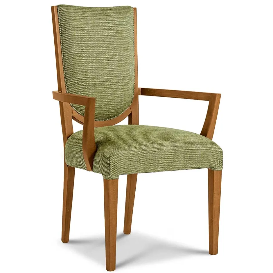 Pharao24 Hochwertiger Armlehnstuhl Kyperia> Armlehnstühle|Hochlehner