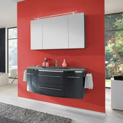 Pharao24 Hochwertiger Badspiegelschrank Iljina><noscript><img width=