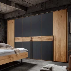 Massivholz Schränke|Kleiderschränke*Pharao24 Hochwertiger Kleiderschrank Scoddo