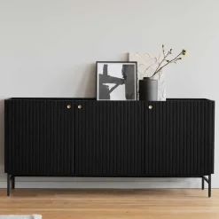Pharao24 Hochwertiges Sideboard Shian> Massivholzmöbel|Küchenkommode
