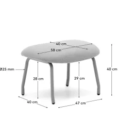 Pharao24 Hocker zum Sessel Deverino><noscript><img width=