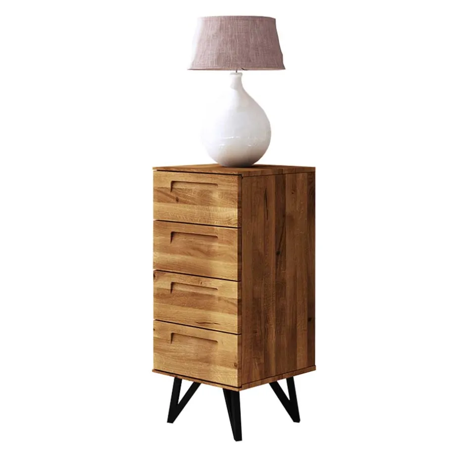 Pharao24 Hohe Kommode Cariasca> Massivholz Kommoden|Hochkommoden