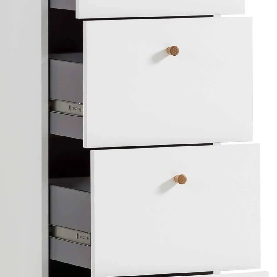 Pharao24 Hohe Kommode Romantico> Hochkommoden|Telefonschränke