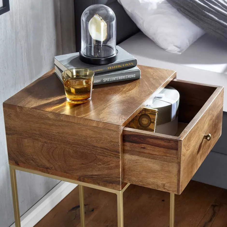 Pharao24 Hohe Nachtkommode Cancano> Flurkommoden|Schlafzimmerkommoden