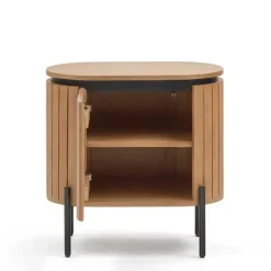 Massivholz Kommoden|Nachtkommoden*Pharao24 Hohe Nachtkommode Firessa