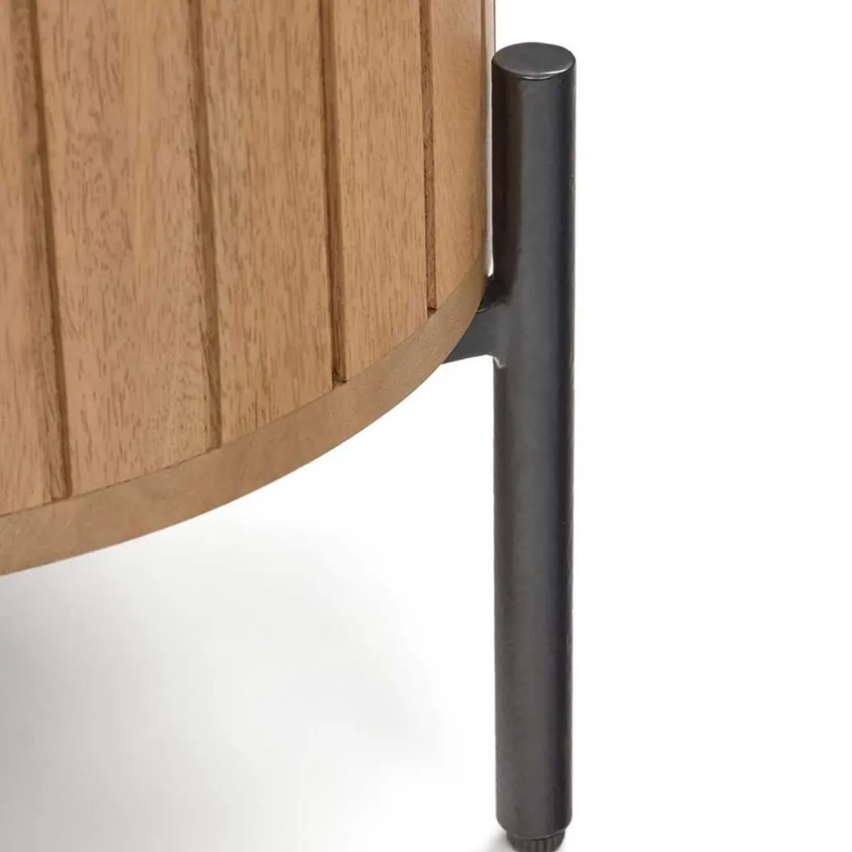 Massivholz Kommoden|Nachtkommoden*Pharao24 Hohe Nachtkommode Firessa