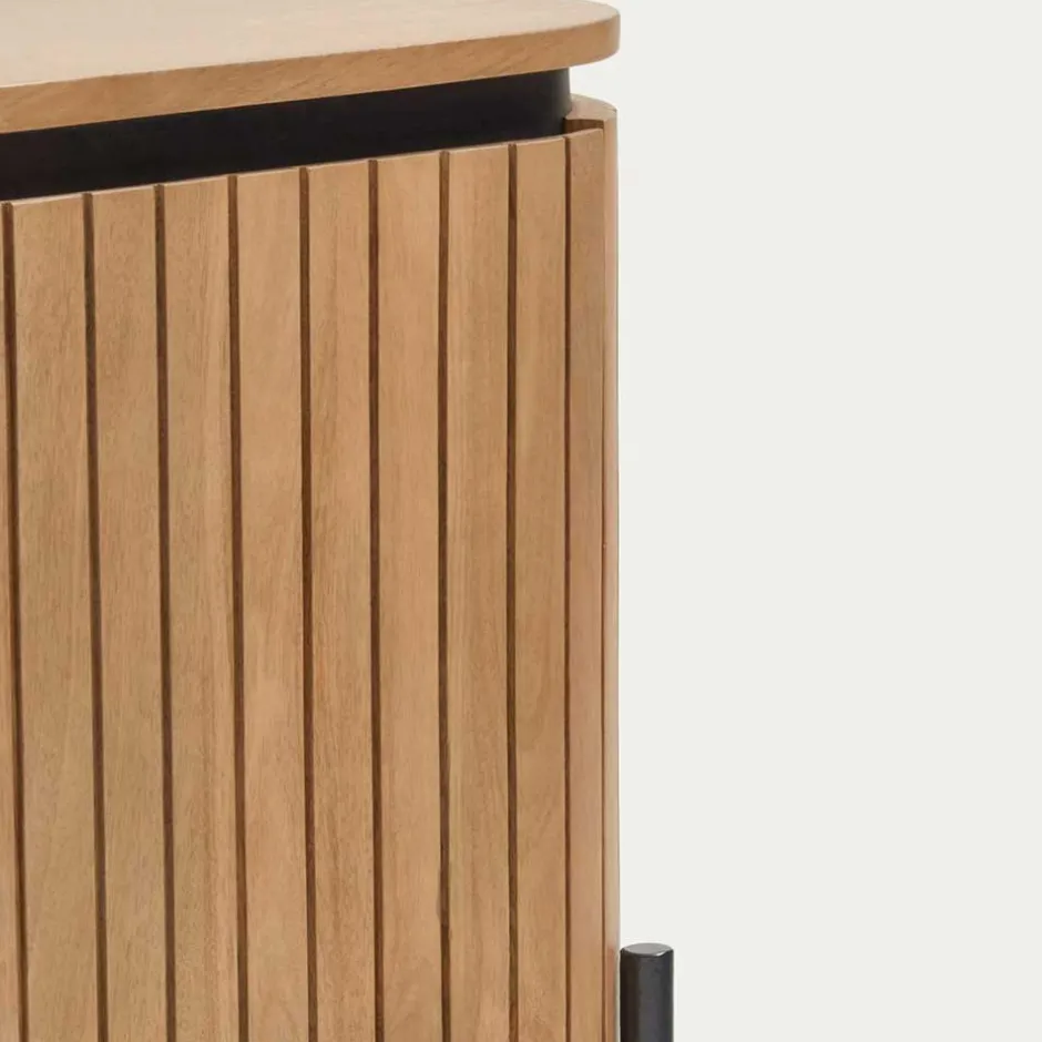 Massivholz Kommoden|Nachtkommoden*Pharao24 Hohe Nachtkommode Firessa