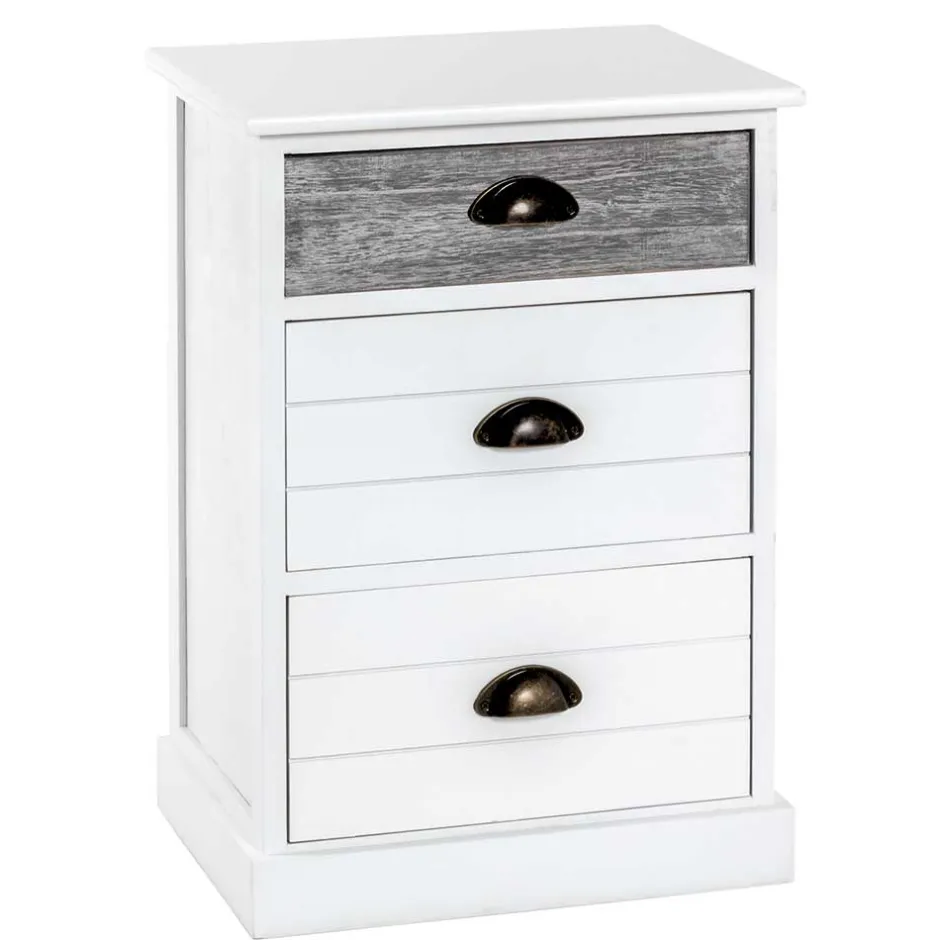 Pharao24 Hohe Nachtkonsole Montreal> Nachtkommoden|Nachttisch