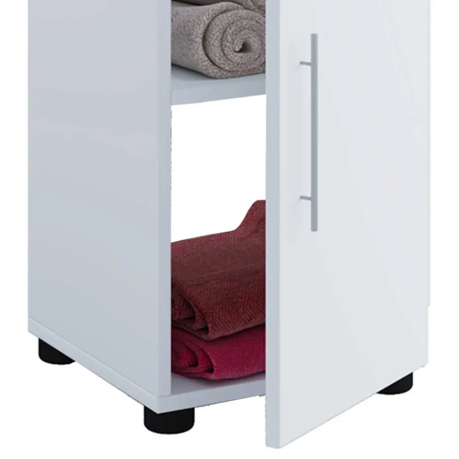 Pharao24 Hoher Badseitenschrank Eli> Badezimmerschränke|Bad Hochschränke