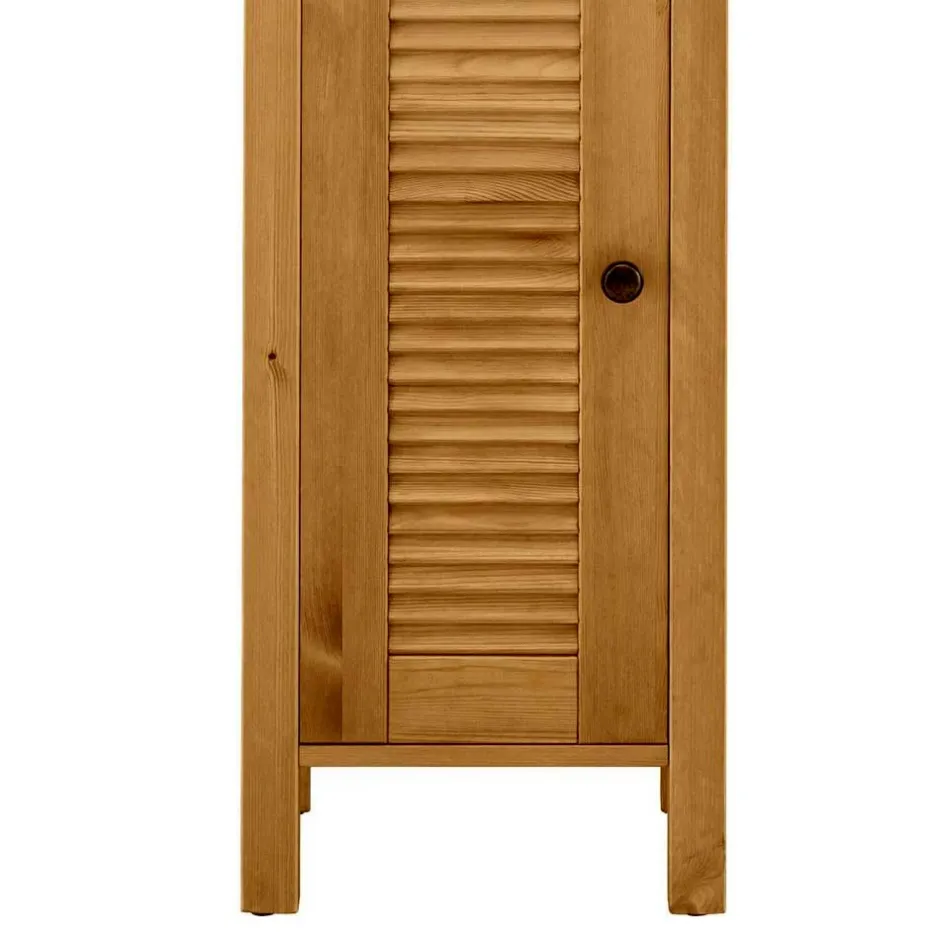 Bad Hochschränke|Badezimmerschränke*Pharao24 Hoher Badseitenschrank Yarus