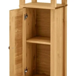 Bad Hochschränke|Badezimmerschränke*Pharao24 Hoher Badseitenschrank Yarus