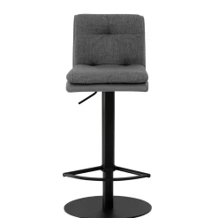 Barmöbel|Küchenhocker*Pharao24 Hoher Barhocker Grau Civetta