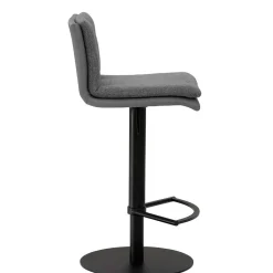 Barmöbel|Küchenhocker*Pharao24 Hoher Barhocker Grau Civetta