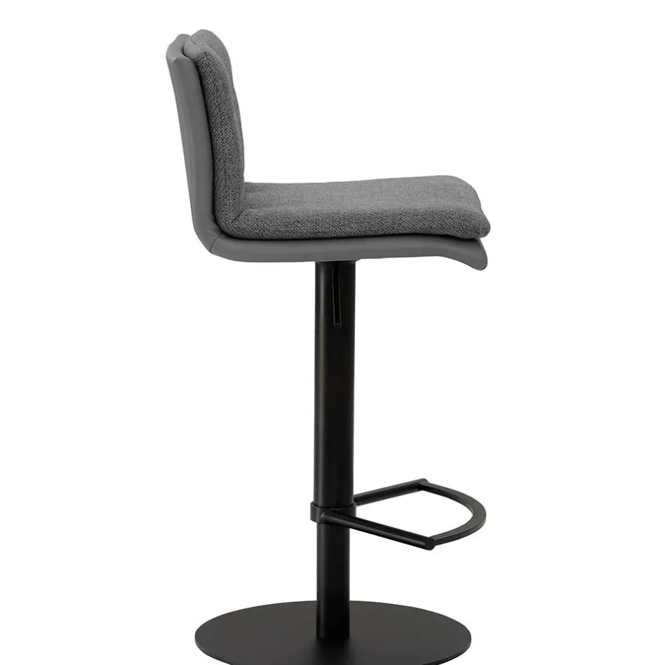 Barmöbel|Küchenhocker*Pharao24 Hoher Barhocker Grau Civetta