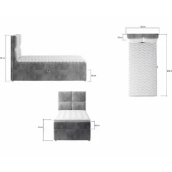 Pharao24 Hohes Bett Socavo><noscript><img width=