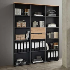 Regalschränke|Standregale*Pharao24 Hohes Büroregal Esdravos