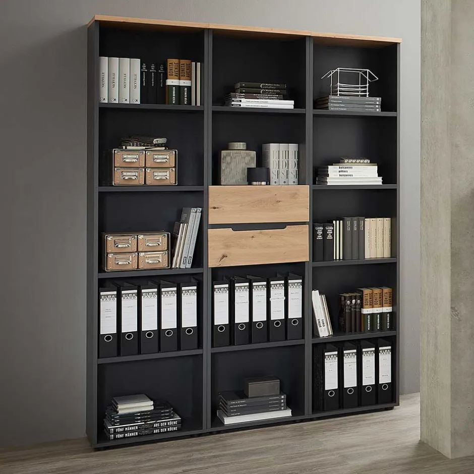 Regalschränke|Standregale*Pharao24 Hohes Büroregal Esdravos