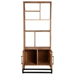 Wohnzimmerregale|Massivholzregale*Pharao24 Holz Bücherregal Vedriasch