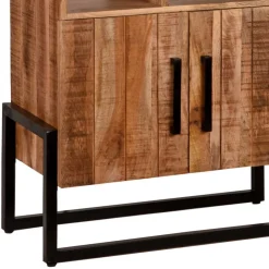 Wohnzimmerregale|Massivholzregale*Pharao24 Holz Bücherregal Vedriasch