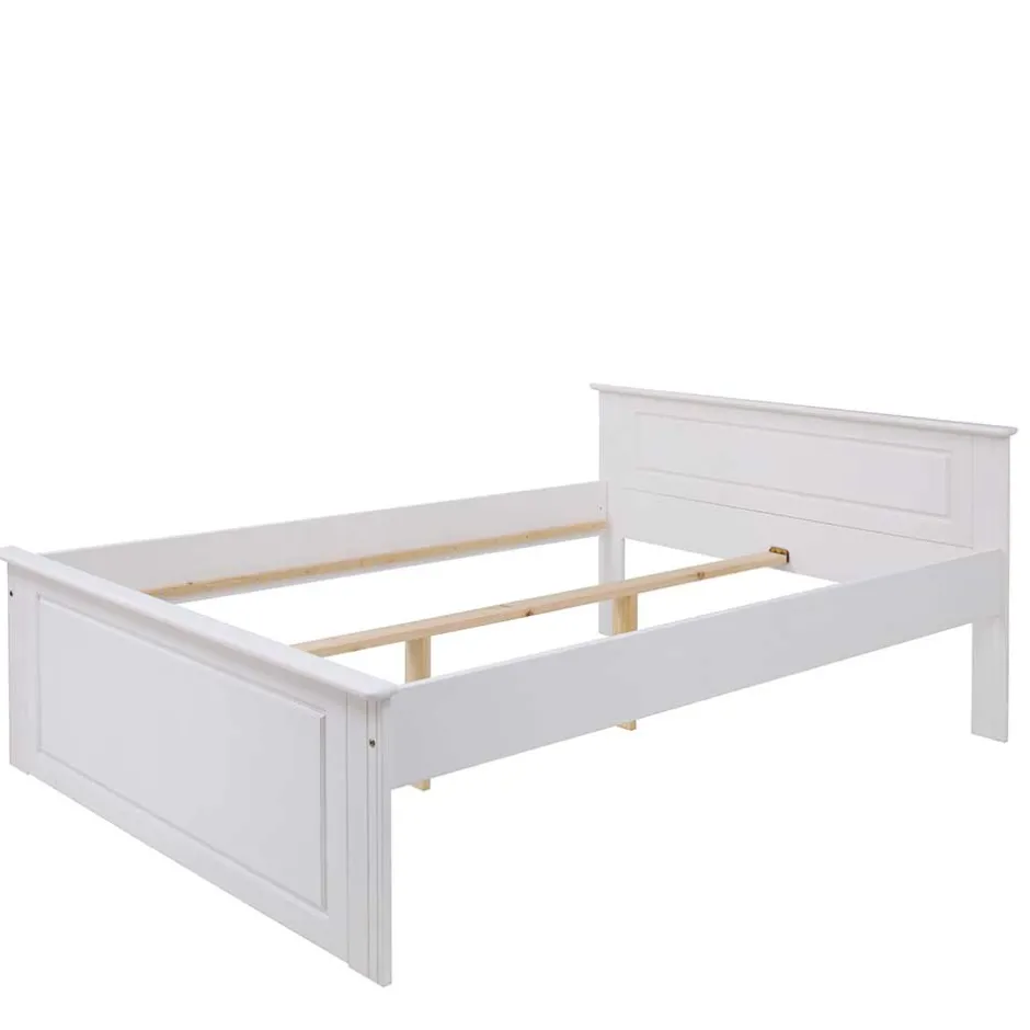 Doppelbetten|Funktionsbetten*Pharao24 Holz Doppelbett Sadanos