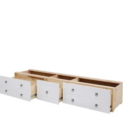 Doppelbetten|Funktionsbetten*Pharao24 Holz Doppelbett Sadanos