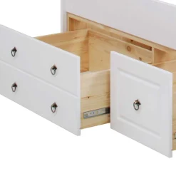 Doppelbetten|Funktionsbetten*Pharao24 Holz Doppelbett Sadanos