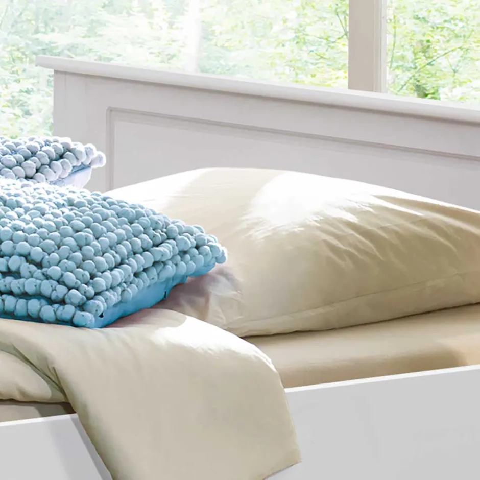 Doppelbetten|Funktionsbetten*Pharao24 Holz Doppelbett Sadanos