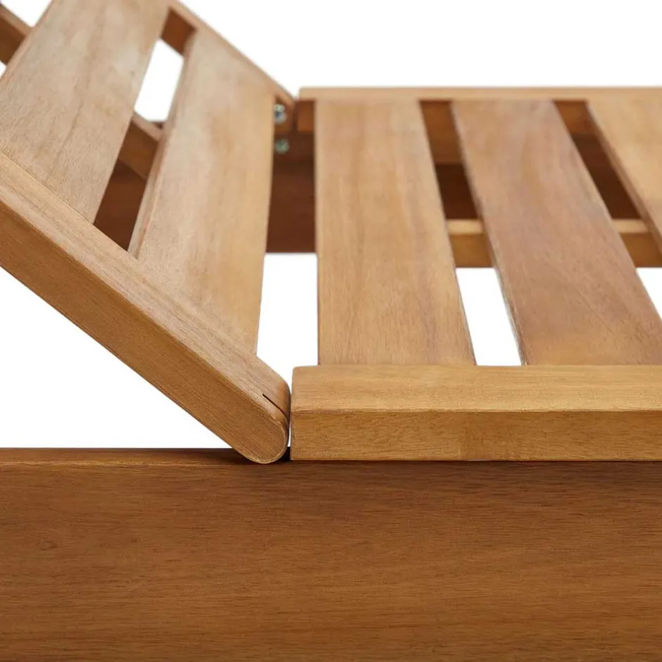 Pharao24 Holz Gartenliege Tephanion> Gartenmöbel|Liegen