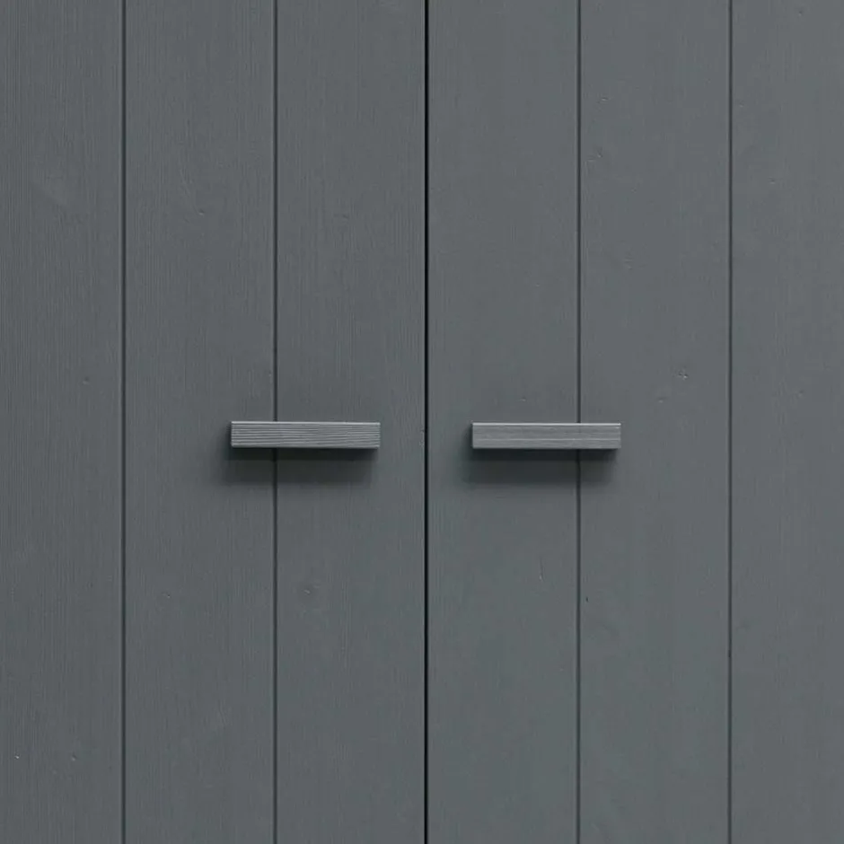 Pharao24 Holz Kleiderschrank Chalina> Drehtürenschränke|Massivholz Schränke