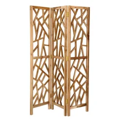 Pharao24 Holz Paravant Adendras> Paravents|Raumteiler