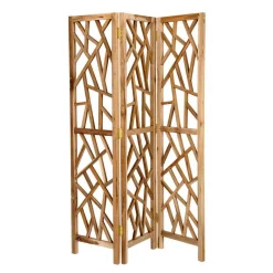 Pharao24 Holz Paravant Adendras> Paravents|Raumteiler