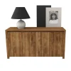 Pharao24 Holz Sideboard Rameira> Küchenkommode|Wohnzimmerkommoden
