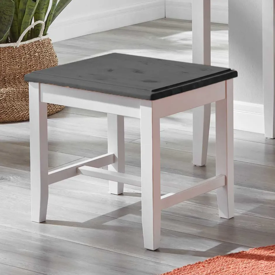 Sitzhocker|Hocker*Pharao24 Holz Sitzhocker Boulogne