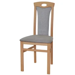 Pharao24 Holz Stühle gepolstert Malawi> Hochlehner|Lederstühle