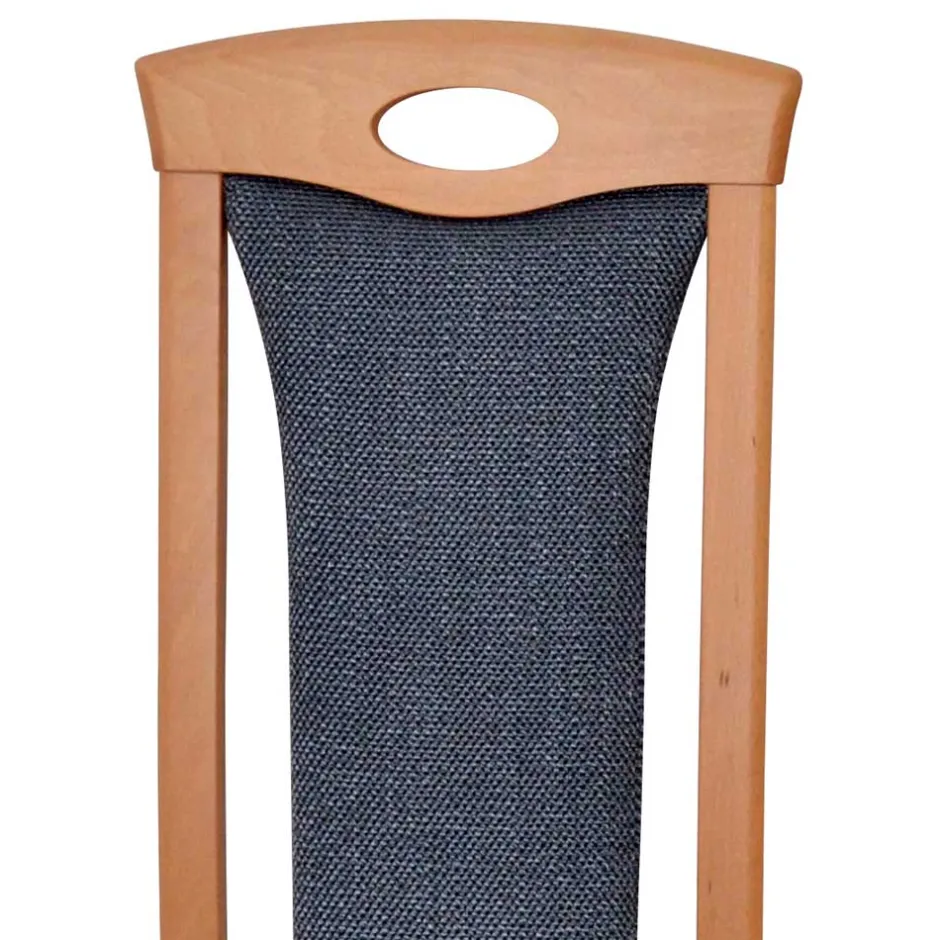 Pharao24 Holz Stühle mit Polster Louan> Hochlehner|Lederstühle