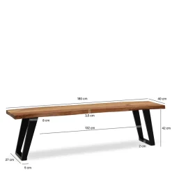 Pharao24 Holzbank Loco><noscript><img width=