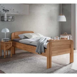 Einzelbetten|Komfortbetten*Pharao24 Holzbett Flanzios